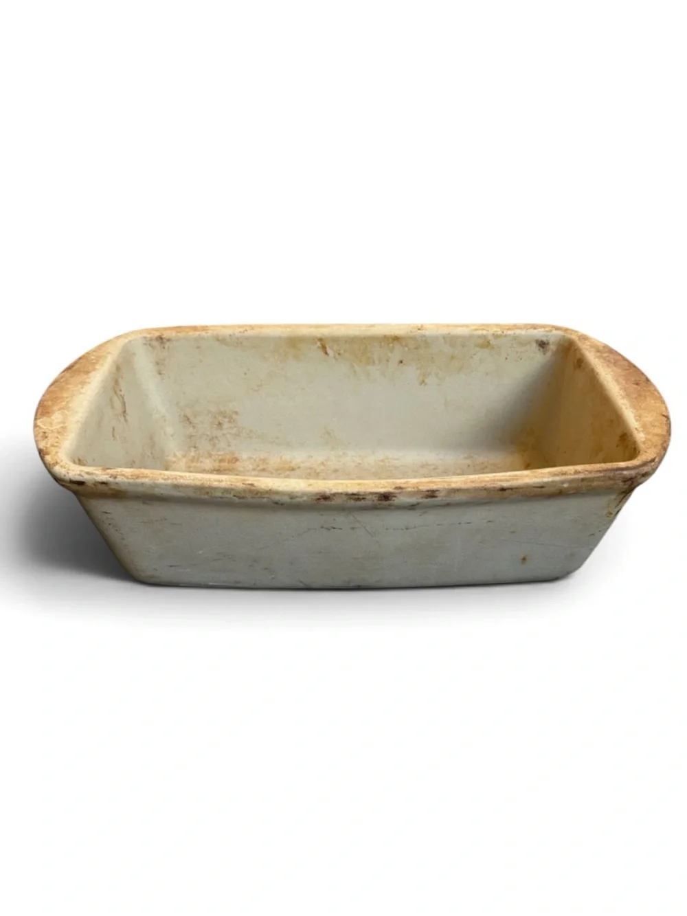 Pampered Chef Stoneware Loaf Pan Meatloaf Baking Bread Pan Made in USA